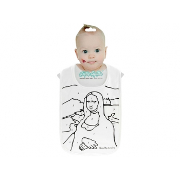 Слюнявчик Mona Lisa