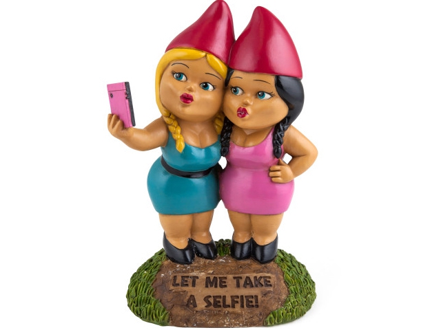 Садовые гномы selfie sisters