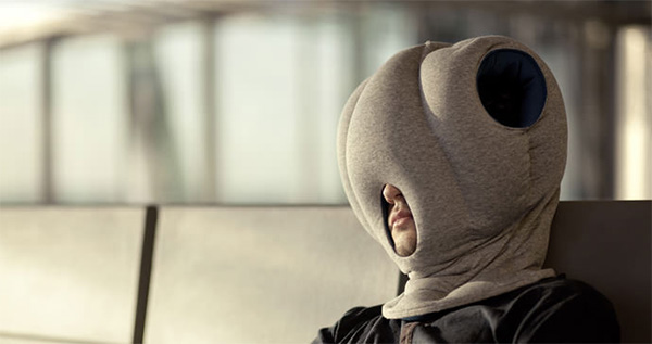 подушка ostrich pillow